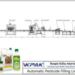 Automatic Pesticide Filling Line Automātiska pesticīdu uzpildes līnija