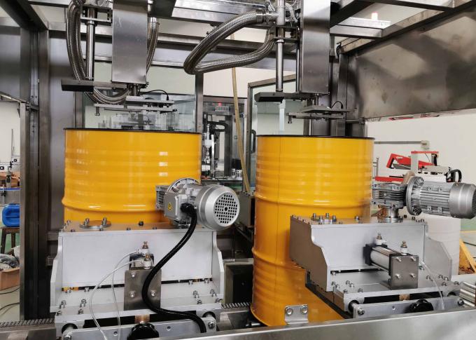 200L smēreļļas iepildīšanas līnija